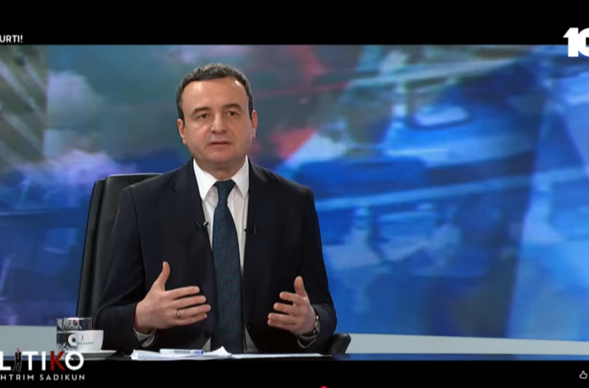  Albin Kurti flet për formimin e qeverisë