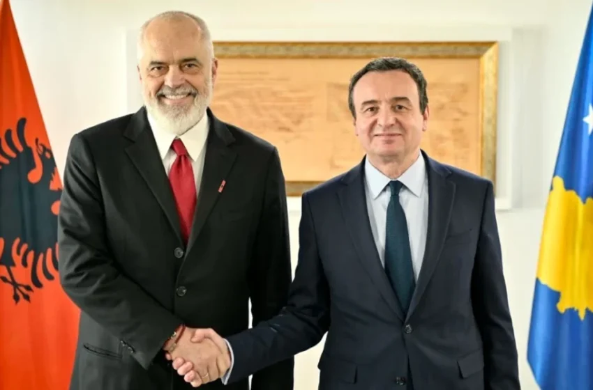  Takimi Kurti – Rama, premtohet thellim i bashkëpunimit Kosovë – Shqipëri