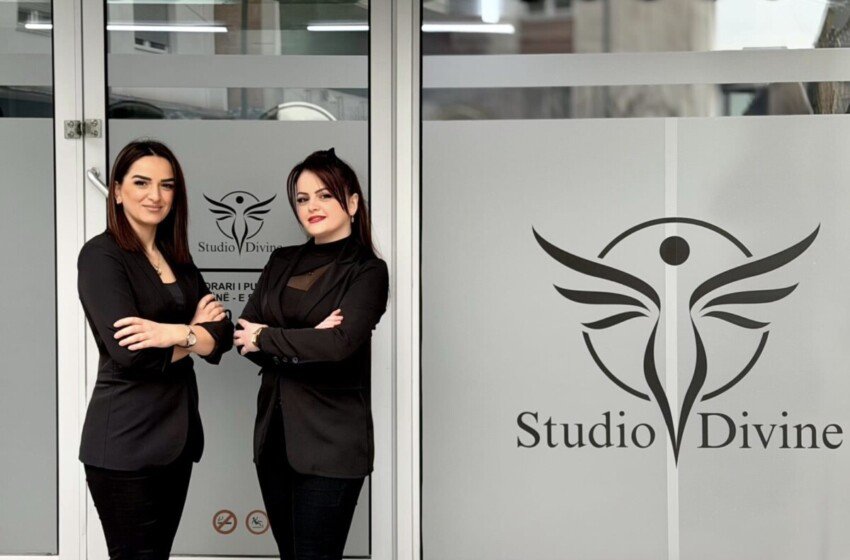  Dy gra, një vizion: Razije Hiseni dhe Blerta Izairi hapin “Studio Divine” në Tetovë
