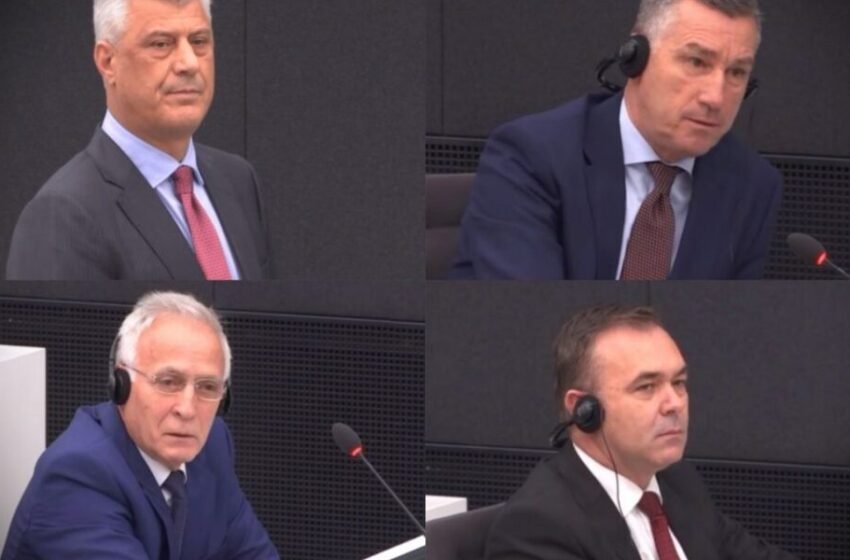  Të premten fillon gjykimi i dytë për Thaçin dhe të tjerët në Hagë