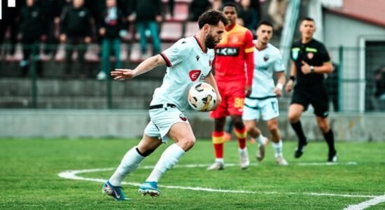 Shkëndija mposht Makedonija GJP dhe barazohet me Vardarin në krye të renditjes