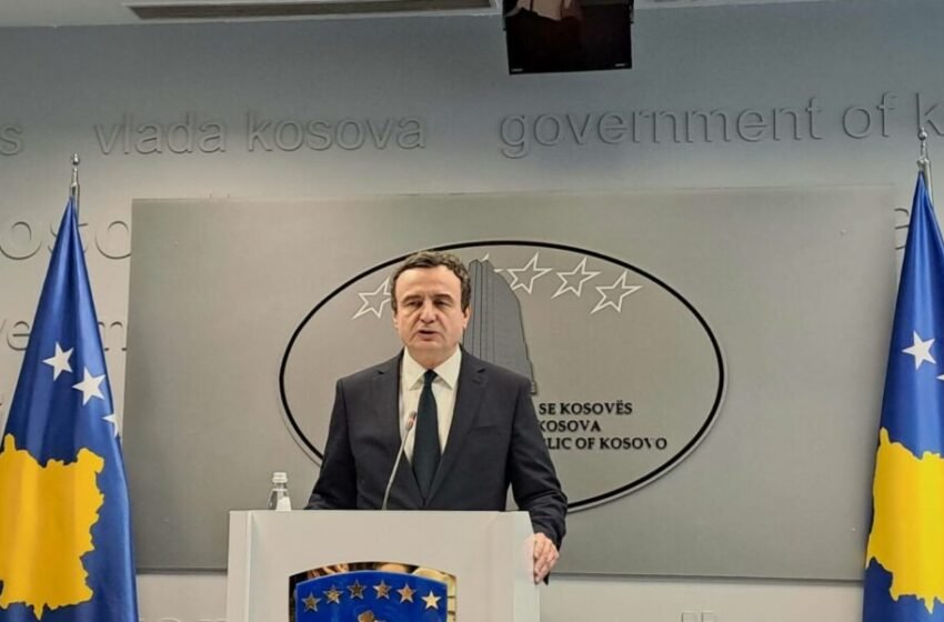  Kurti: Në seancën për presidentin, mungoi PDK-LDK-AAK dhe partia që dirigjohet nga Beogradi