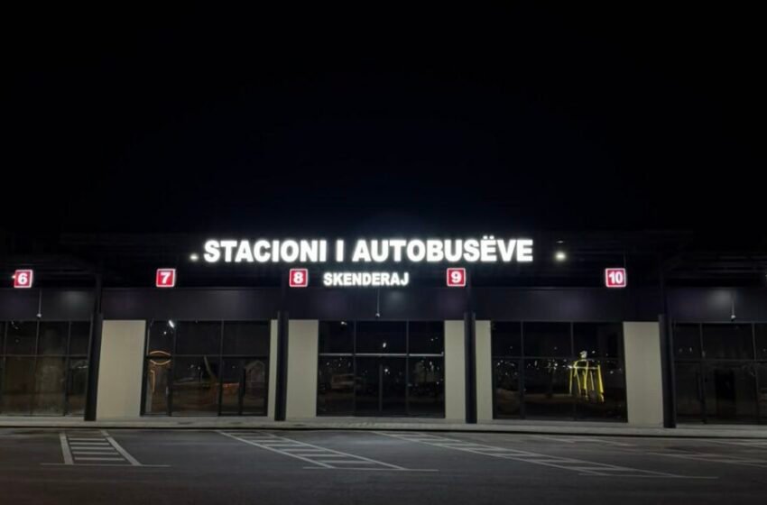  Në Skenderaj ka përfunduar ndërtimi i Stacionit modern të Autobusëve