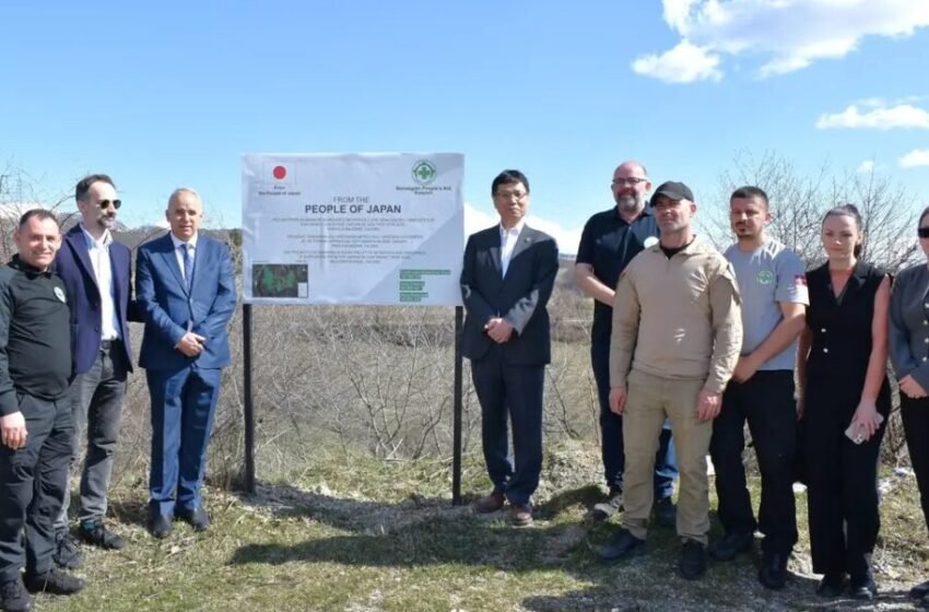  Japonia financon projektin për pastrimin e terreneve nga minat në zonën e Mitrovicës dhe të Graçanicës