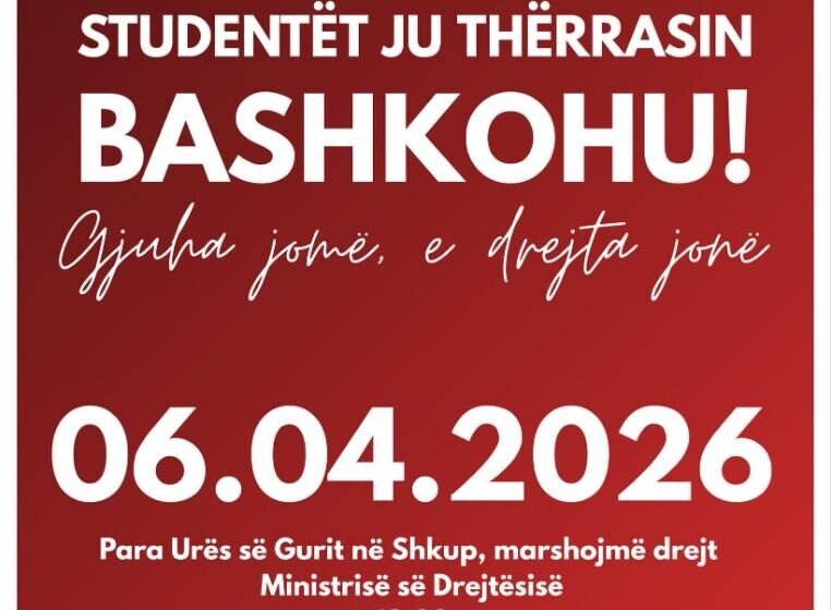  Studentët shqiptarë falënderojnë ambasadat dhe kërkojnë monitorim të protestës