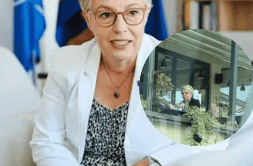  Gërvalla s’pyet ligjin, parkon ‘gjipin e zi’ në trotuar dhe shijon bukën në Pejë