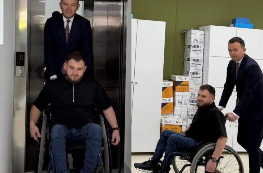  Peci: Objekti i komunës nga tani me ashensor për personat me nevoja të veçanta