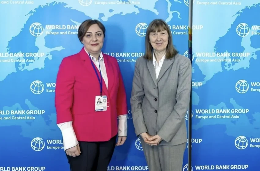  Dimitrieska-Koçoska takohet me përfaqësuesit e Bankës Botërore: Konfirmohet përkrahja për reformat dhe prioritetet zhvillimore të vendit