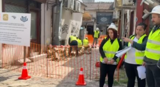 Nis rikonstruimi i “Rrugës së Samarxhinjve” në Çarshinë e Shkupit, investim 28,7 milionë denarë