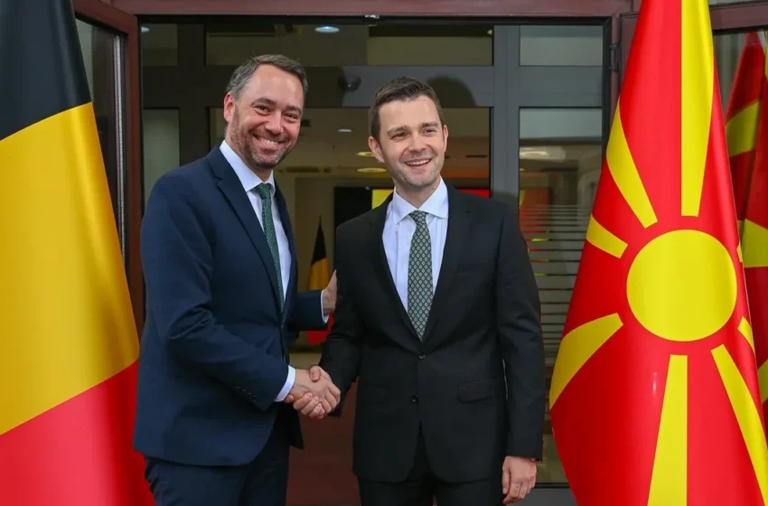  Prevot: Belgjika mbetet aleat i besueshëm në rrugën e Maqedonisë së Veriut drejt BE-së