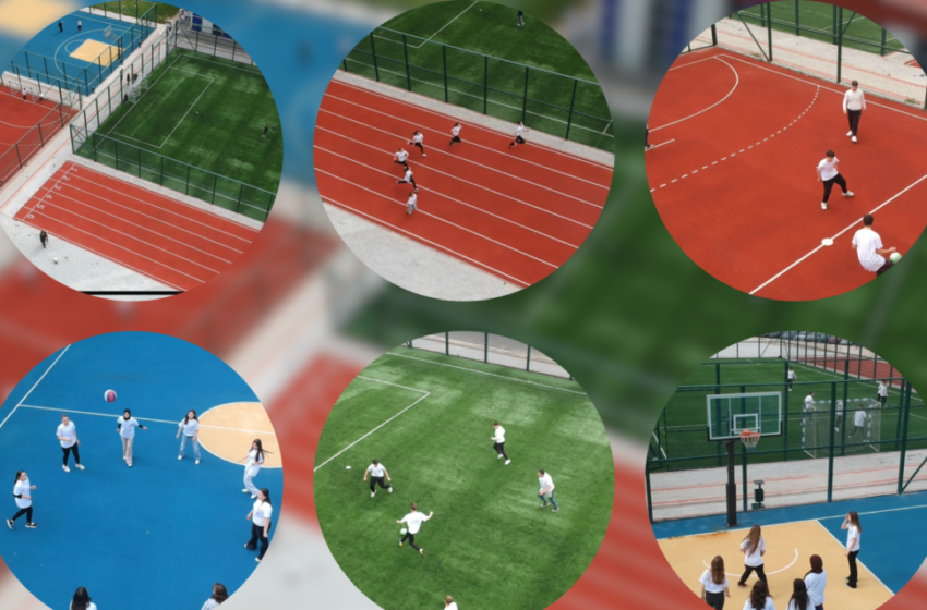  Hapje zyrtare e fushave sportive në Shkollën e Mesme “Marija Kiri Skllodovska” – Shkup