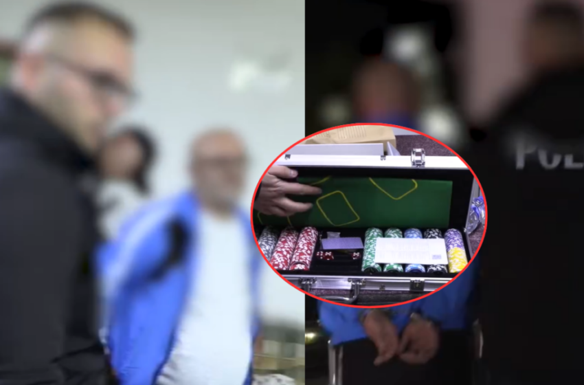  Momenti i arrestimit të dy personave në Skenderaj, që dyshohen për organizim të bixhozit ilegal (Video)