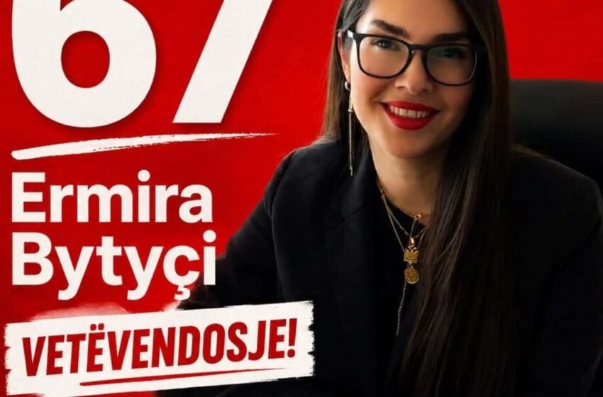  Ermira Bytyçi – Ekonomiste me përvojë, e rritur në frymën e arsimit dhe angazhimit shoqëror kandidon për deputete