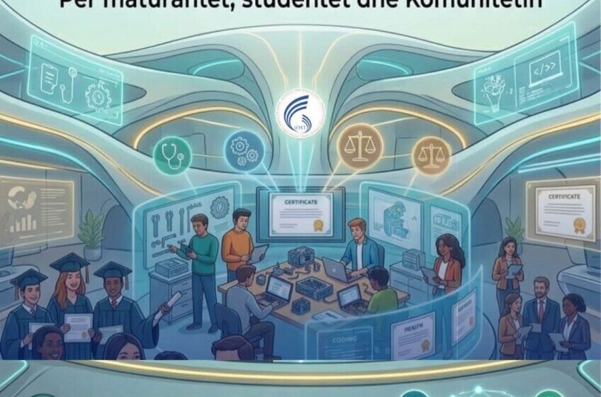  Universiteti Nënë Tereza organizon “Javën e Certifikimeve Falas” për maturantë dhe të rinj