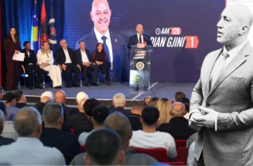  Dështim total tubimi i AAK-së në Rahovec, pa Haradinajt duket se Ardian Gjini nuk do ta kaloj pragun zgjedhor prej 5%