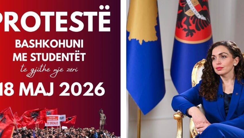  Osmani në përkrahje të protestës në Shkup: Gjuha shqipe është e shenjtë, ngrihu në mbrojtje të saj