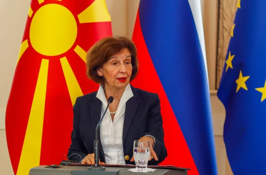  Siljanovska-Davkova: BE-ja mbetet prioriteti ynë, nuk kërkojmë privilegje, por zbatimin e ligjit evropian