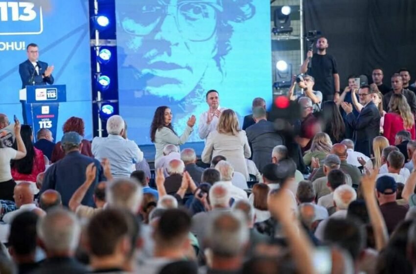  Abdixhiku tubimin në Istog e quan tërmet elektoral: Rruga e bashkimit po i bën njerëzit bashkë