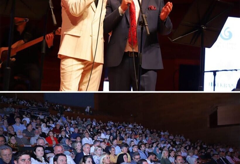  Koncerti i Muzikës Shpirtërore në Shkup: Një mbrëmje e paharruar nga artistët Burhan Shaban dhe Mustafa Demirci