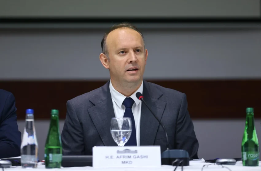  Gashi: Zgjerimi i BE-së është një nga politikat më të rëndësishme për stabilitet afatgjatë