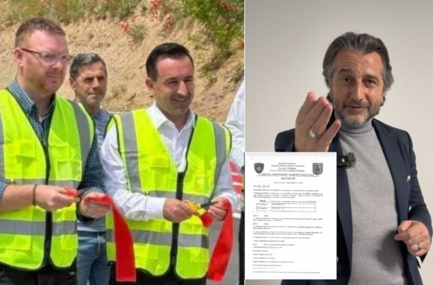  Rama e bën për ‘pesë pare’ Bashën: Preu shiritin e një rruge lokale që është projekt i Komunës, ja kontrata