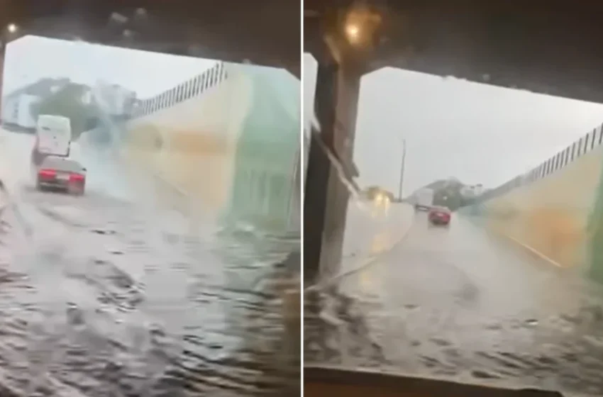  Reshjet e dendura vërshojnë nënkalimin në Ferizaj
