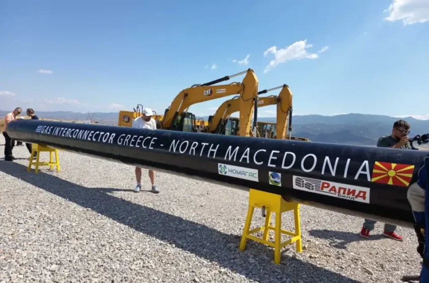  Interkonektori i gazit me Greqinë pritet të përfundojë në gjysmën e parë të vitit 2027
