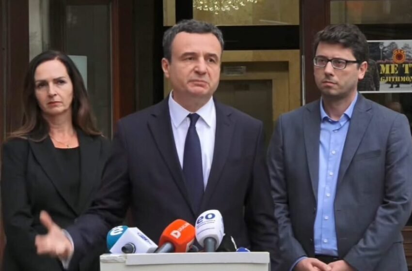  Përfundon takimi, Kurti: Pashë vullnet të LDK-së që vendit t’i sjellim president të ri