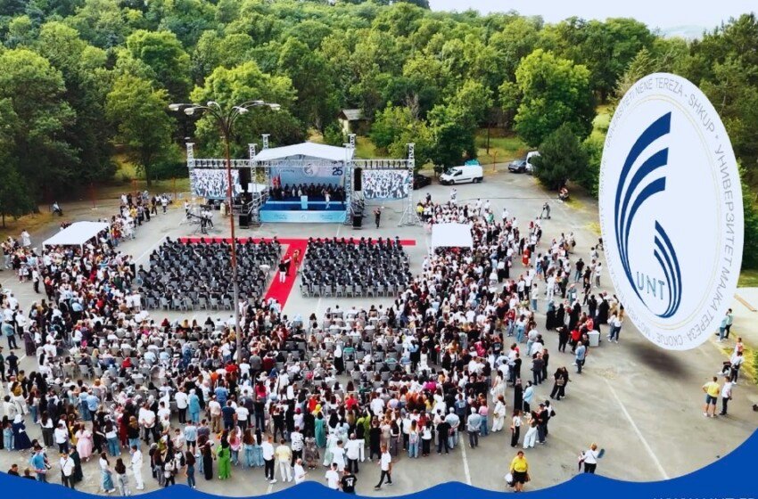 UNT hap konkursin për vitin akademik 2026/2027: 1.957 vende të lira në 8 fakultete! Universiteti Nënë Tereza fton maturantët të aplikojnë online