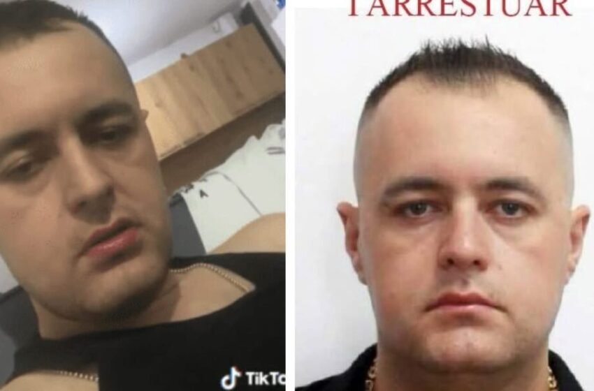  Pamje nga arrestimi i Egzon Reshanit, i shpallur në kërkim për disa vepra të rënda penale
