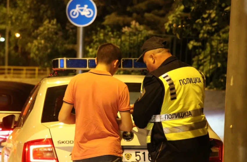  Shkelën rregullat në komunikacion, ndalohen 10 shoferë brenda një dite në Maqedoni