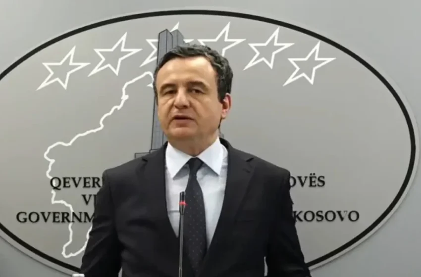  Kurti: Shqiptarët në Luginë po përballen me shkelje të të drejtave të njeriut