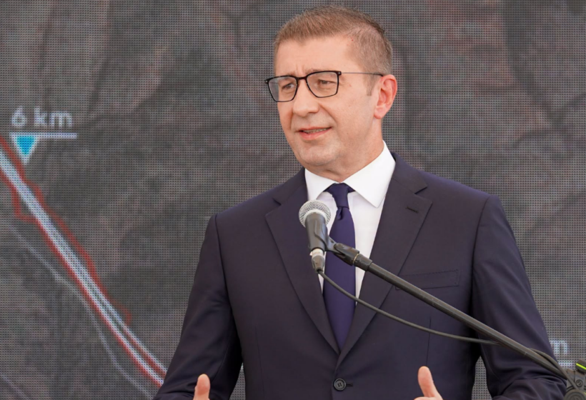  Mickoski: Po bëhet realiteti ndërtimi i autostradës Shkup – Bllacë