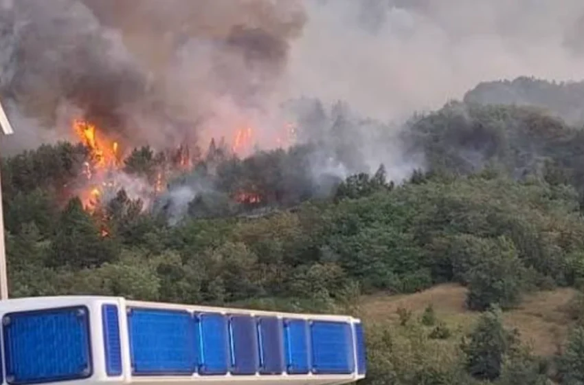  Shtatë zjarre aktive, për 24 orë janë regjistruar gjithsej 24