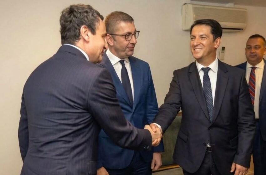  Bekim Sali në takim me Albin Kurtin në Nju Jork: RMV dhe Kosova janë fqinjë me lidhje të afërta