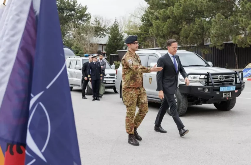  Rutte: KFOR-i është aty pavarësisht aktgjykimit në Hagë për ish-krerët e UÇK!