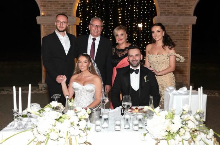  Martohet vajza e Bedri Hamzës, kryetari i PDK-së e uron me fjalë të veçanta