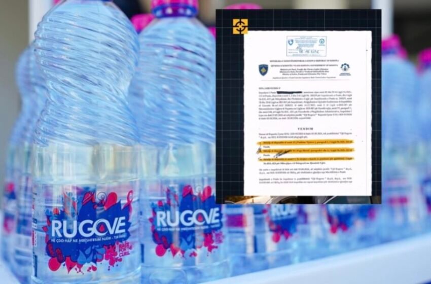 Inspektorati i punës gjen shkelje flagrante të drejtave të punëtorëve në kompaninë e ujit “Rugove”