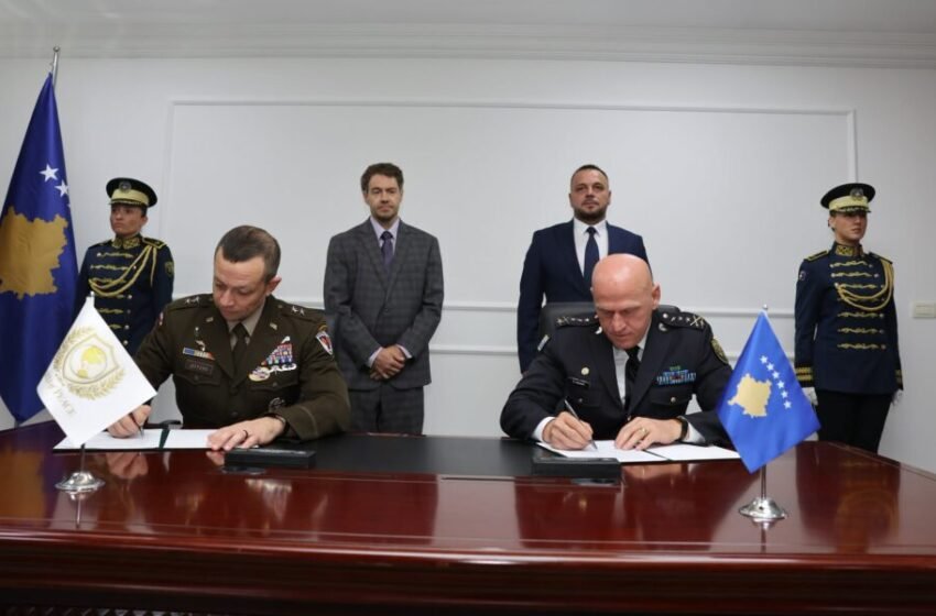  Komandanti i ISF zbarkon në Kosovë, nënshkruhet marrëveshja për participimin e FSK në misionin në Gaza