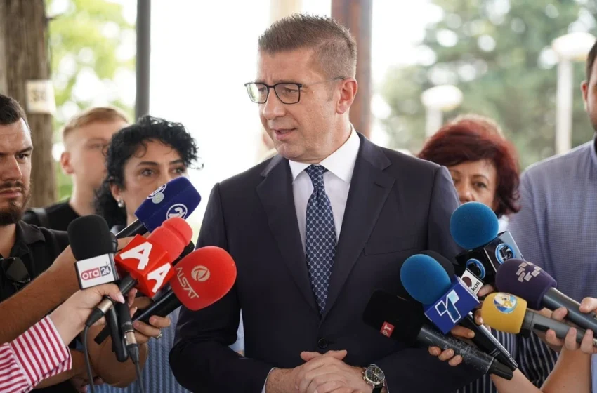  Mickoski: Në dy vite e gjysëm qeverisje, investimet e huaja kanë arritur në 1.4 miliardë euro