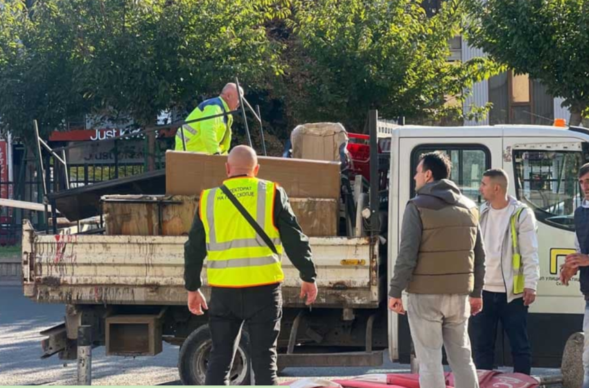  Hiqen tezgat e improvizuara përreth “Bit Pazarit”