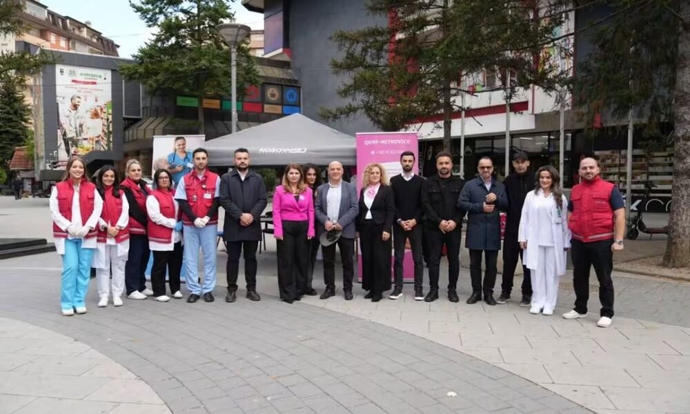 QKMF e Mitrovicës dhe Kosovamed Healthcare organizojnë aktivitet për muajin Tetori Rozë   muajin e ndërgjegjësimit kundër kancerit