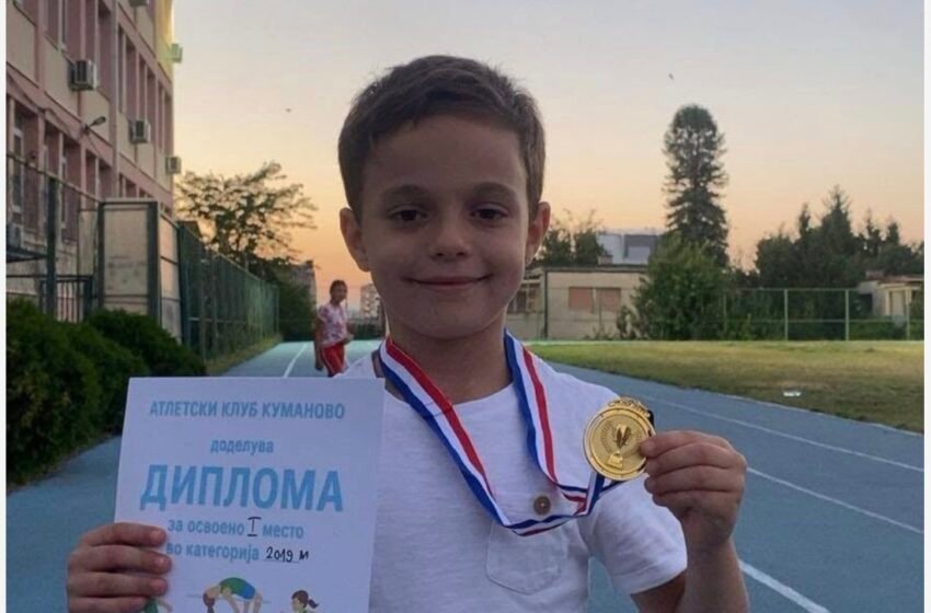  Uran Asllani, talenti i ri nga Kumanova që po korr fitore në atletikë