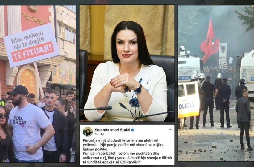  Saranda Imeri Stafai solidarizohet me studentët në Shqipëri, por çfarë ka bërë për studentët shqiptarë në Maqedoni?