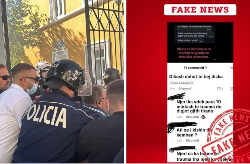  “Një nga protestuesit ka vdekur para 10 minutash”/ Ministria e Shëndetësisë reagon pas lajmeve të shpërndara
