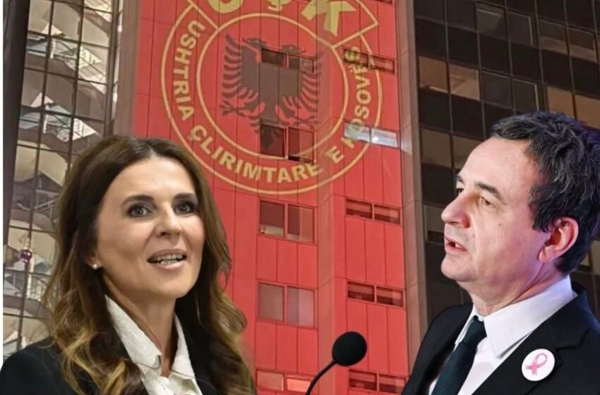  Logo e UÇK-së në ndërtesën e Qeverisë, Çitaku: UÇK-ja ka nevojë për mbrojtje shtetërore, jo për instalacione e fjalë boshe