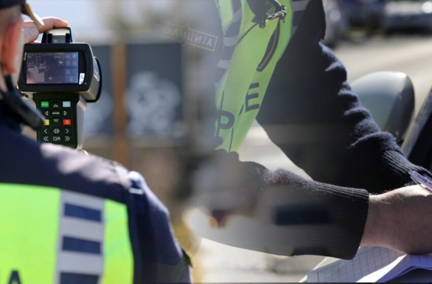  Me BMW me 185 km/h drejt Tabanocit, kamerat e kapin – policia e arreston në kufi!