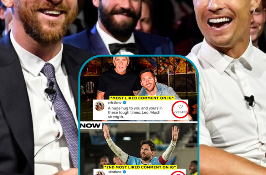 Ronaldo surprizon me komentin për Messin, mbi 6 milionë pëlqime dhe një rekord që po çmend rrjetin!